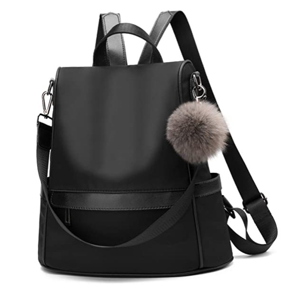 BLACK BACKPACK✨
